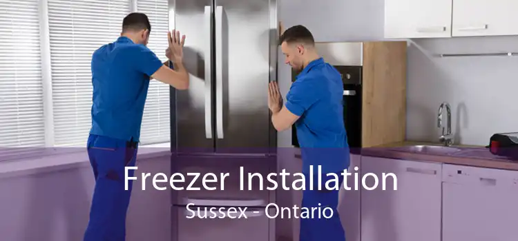 Freezer Installation Sussex - Ontario