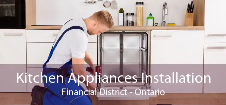 Kitchen Appliances Installation Financial District - Ontario