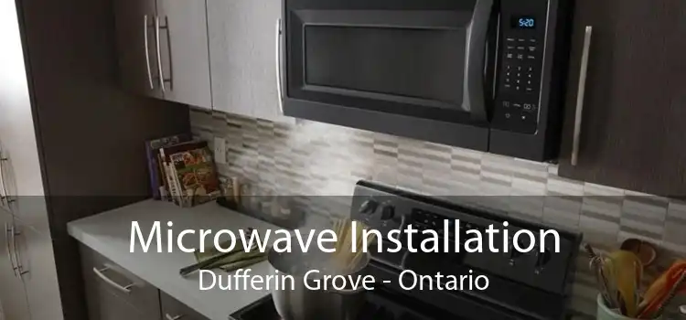 Microwave Installation Dufferin Grove - Ontario