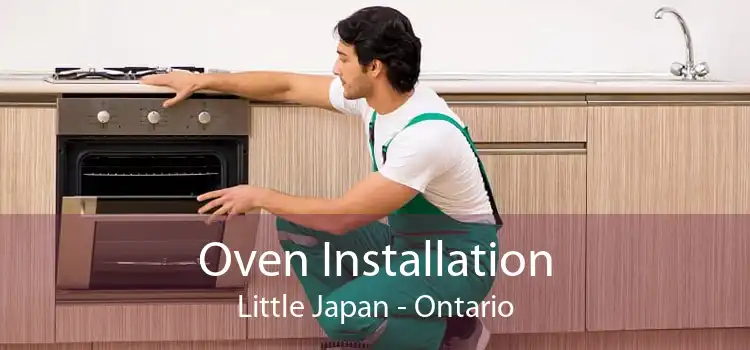 Oven Installation Little Japan - Ontario