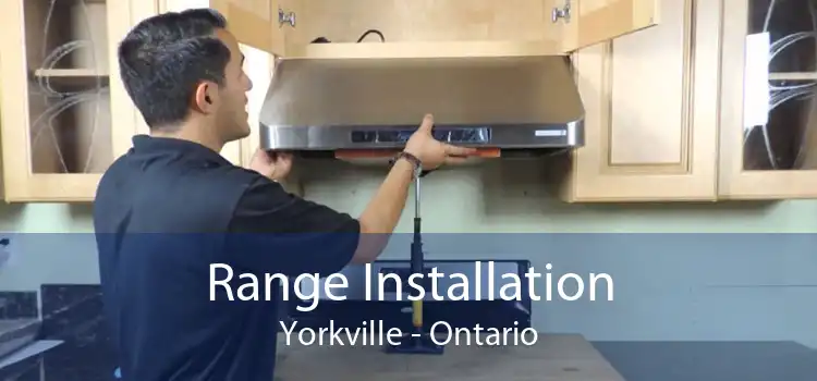 Range Installation Yorkville - Ontario