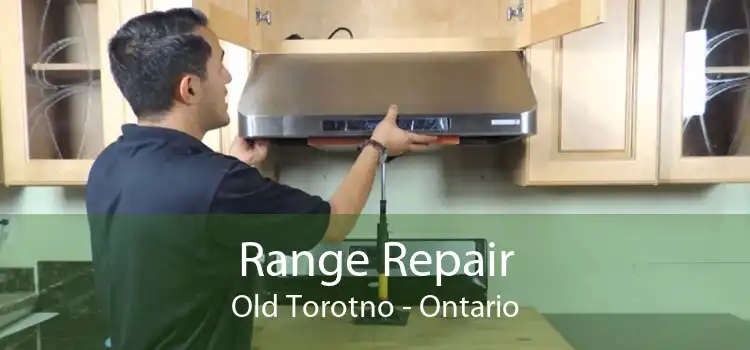 Range Repair Old Torotno - Ontario