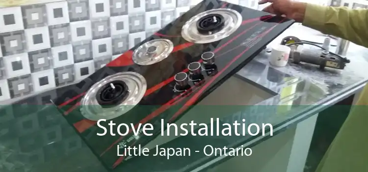 Stove Installation Little Japan - Ontario